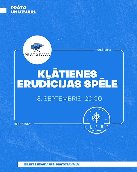 18. septembris - klātienes spēle Limbažos, KĻAVĀ, 2. kārta